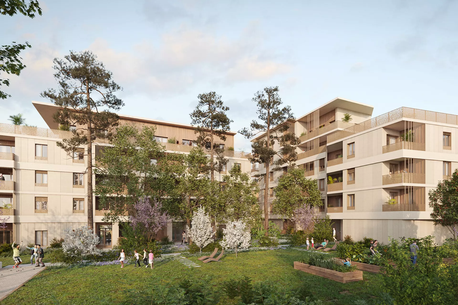 UrbaNatura : résidence urbaine et nature à Bron